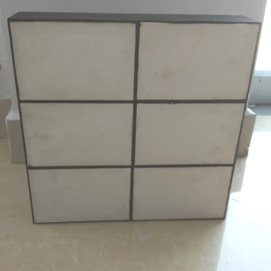 Composite Plate Steel & Rubber Backed Zta Ceramic Tiles